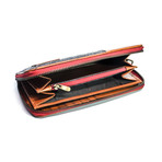 Leather Hillary Wallet // Dark