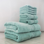 Alfred Sung SOHO Collection // 8-Piece Towel Set (Shark Skin)