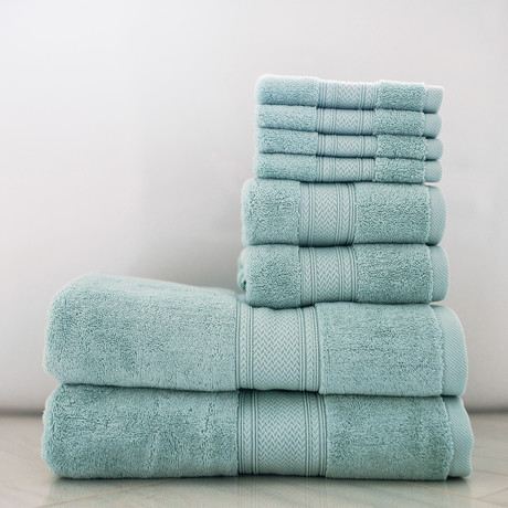 Alfred Sung SOHO Collection // 8-Piece Towel Set (White)
