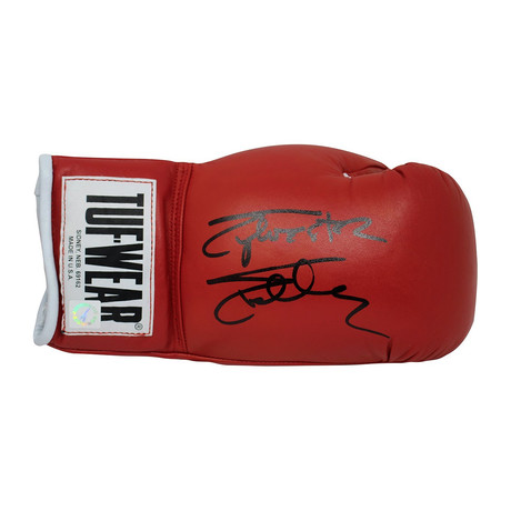Sylvester Stallone Signed Red Tufwear Boxing Glove
