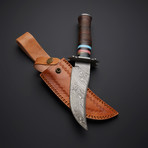 Leather Hunting Knife
