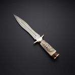 Scrimshaw Dagger Knife