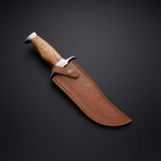 Olive Bowie Knife