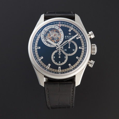 Zenith El Primero Tourbillon Chronograph Automatic // 03.2050.4035/21.C630 // Store Display