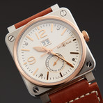 Bell & Ross Aviation Opaline Dial Automatic // BR0390-BICOLOR // Store Display