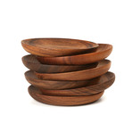 Luxury Round Wooden Series (10.5cm Plate)