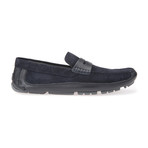 Melbourne Moccasins // Navy (Euro: 43)