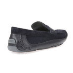 Melbourne Moccasins // Navy (Euro: 43)