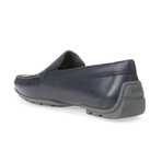 U Moner 2Fit Moccasins // Navy (Euro: 42.5)