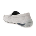 Uomo Snake Mocassino Moccasins // Stone (Euro: 44)