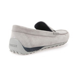 Uomo Snake Mocassino Moccasins // Stone (Euro: 44)