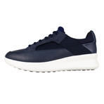 Salvatore Ferragamo // Calfskin Leather Sneakers // Blue (US: 5.5)