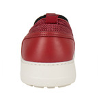 Salvatore Ferragamo // Fantastico' Mesh Leather Sneakers // Red (US: 8W)