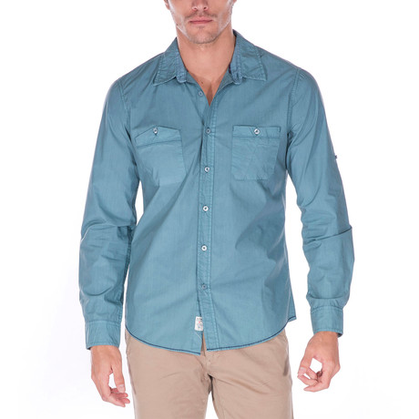 Marty Basic Shirts // Petrol (S)