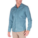 Marty Basic Shirts // Petrol (S)