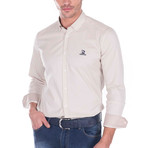 Rick High Quality Basic Shirt // Ecru (S)