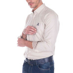 Rick High Quality Basic Shirt // Ecru (S)