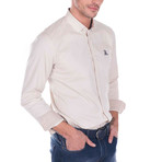 Rick High Quality Basic Shirt // Ecru (S)