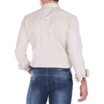 Rick High Quality Basic Shirt // Ecru (S)