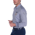 Alfred Oxford Shirt // Navy (XL)