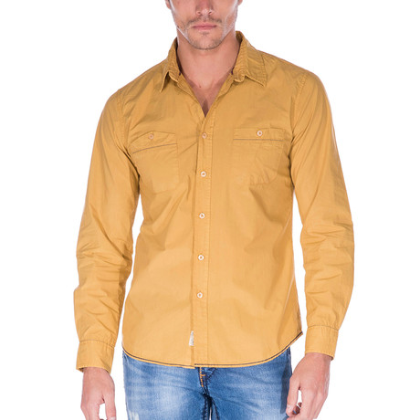 Garfield Basic Shirts // Camel (S)