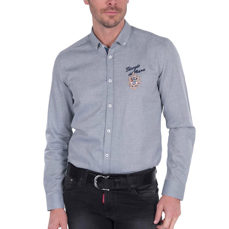 Desmond Oxford Shirt // Green (S)