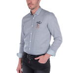 Desmond Oxford Shirt // Green (XL)