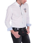 Leonel Oxford Shirt // White (S)