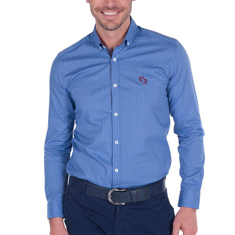 Franklin High Quality Basic Shirt // Navy (S)