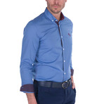 Franklin High Quality Basic Shirt // Navy (S)