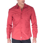 Alejandro Basic Shirts // Light Red (XL)