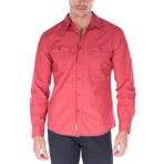 Alejandro Basic Shirts // Light Red (XL)