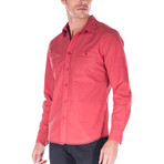 Alejandro Basic Shirts // Light Red (XL)