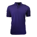 Pique Polo // Purple (S)