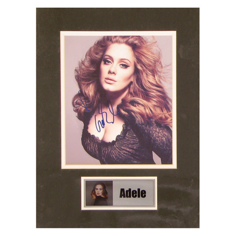 Adele // Signed Photo