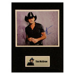 Tim McGraw // Signed Photo