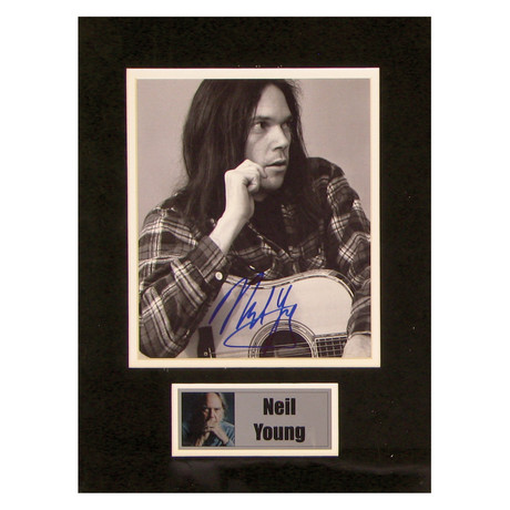Neil Young // Signed Photo