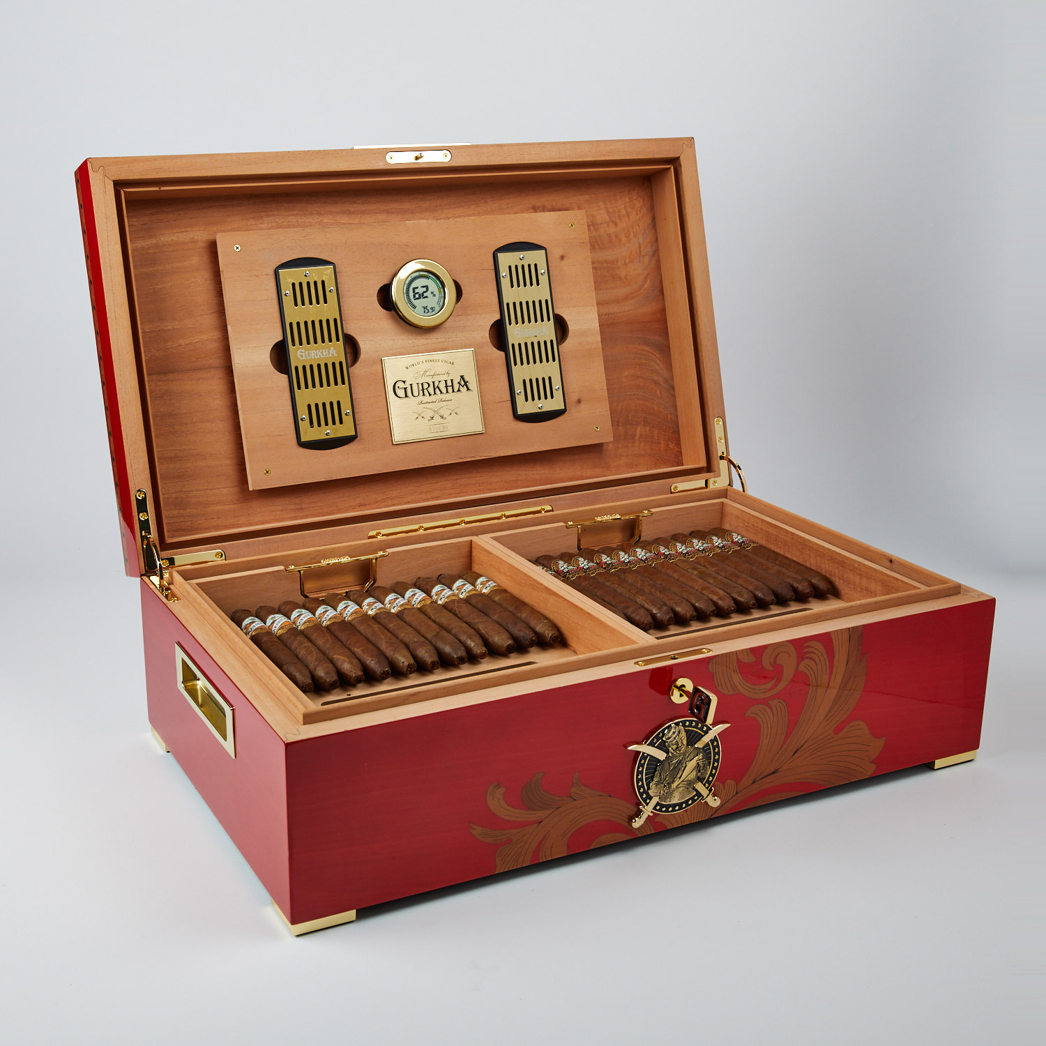 Limited Edition Humidor // Red Gurkha Cigars Touch of Modern