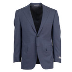 Striped Wool 2 Button Suit V2 // Gray (US: 46R)