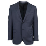 Canali // Striped Wool Classic Fit Suit // Gray (US: 48R)
