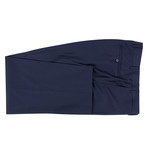 Striped Wool 2 Button Suit V2 // Blue (US: 46R)