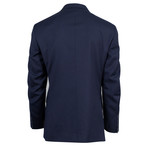 Striped Wool 2 Button Suit V2 // Blue (US: 58L)