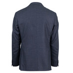 Canali // Birdseye Wool Slim Fit Suit // Charcoal Gray (US: 46S)