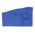 Canali // Houndstooth Wool 2 Button Relaxed Fit Suit // Blue (US: 50R)