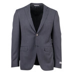 Canali // Wool Slim Fit Suit // Charcoal (US: 46S)