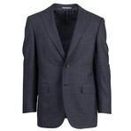 Canali // Cashmere Blend Trim Fit Suit // Gray (US: 46S)