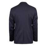 Canali // Striped Cashmere Blend Slim Fit Suit // Gray (US: 48R)