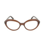 Unisex Squared Eyeglass Frames // Dark Brown