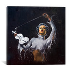 Violin Solo // Johnny Popkess (18"W x 18"H x 0.75"D)
