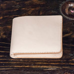 Natural Vegetable Tanned Leather Bifold